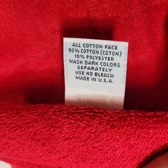 Christmas Holiday Towels Vintage Cotton USA Embroidered Applique Joy Wreath 4Set - Picture 4 of 9